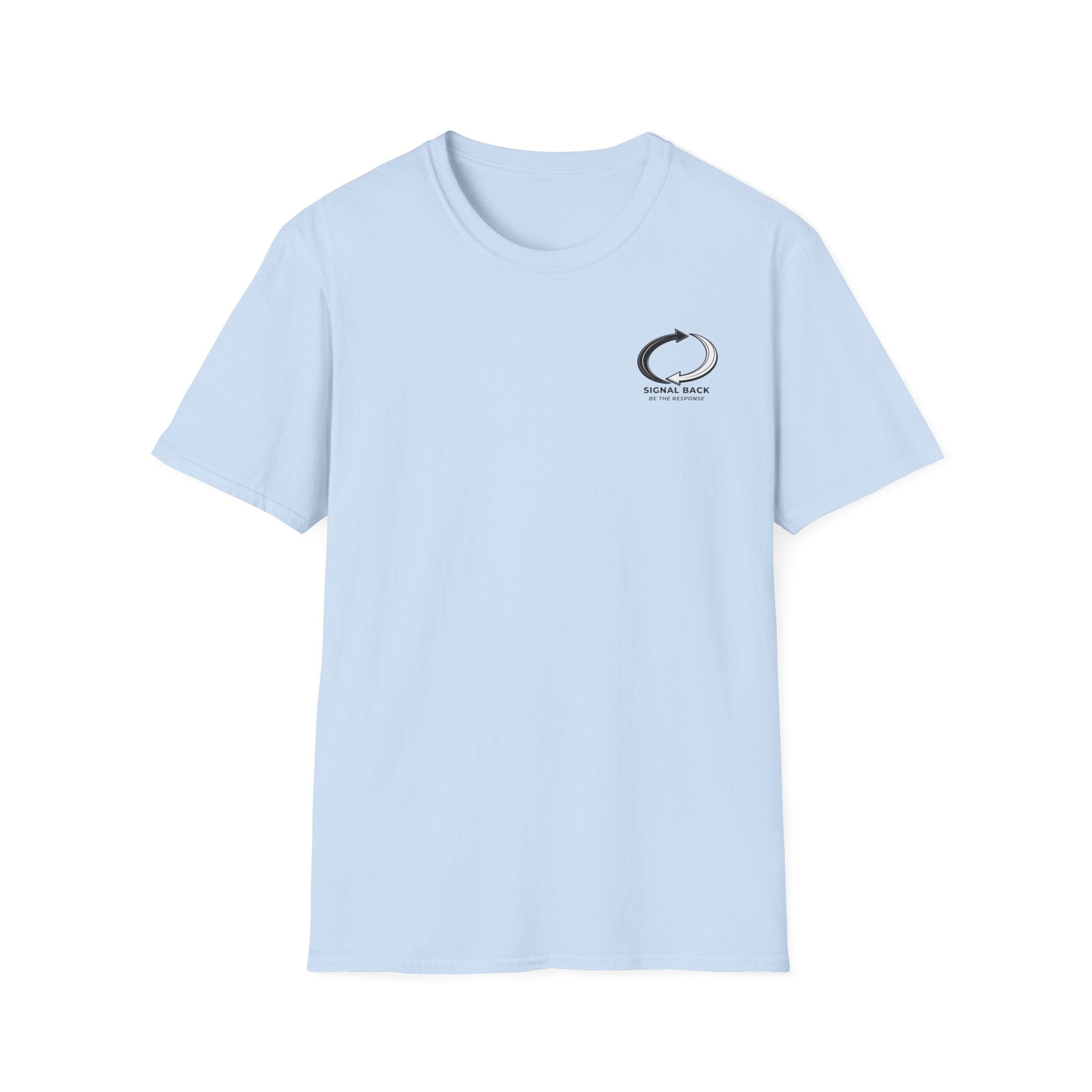 "I talk to strangers...you?" Signal Back Tee