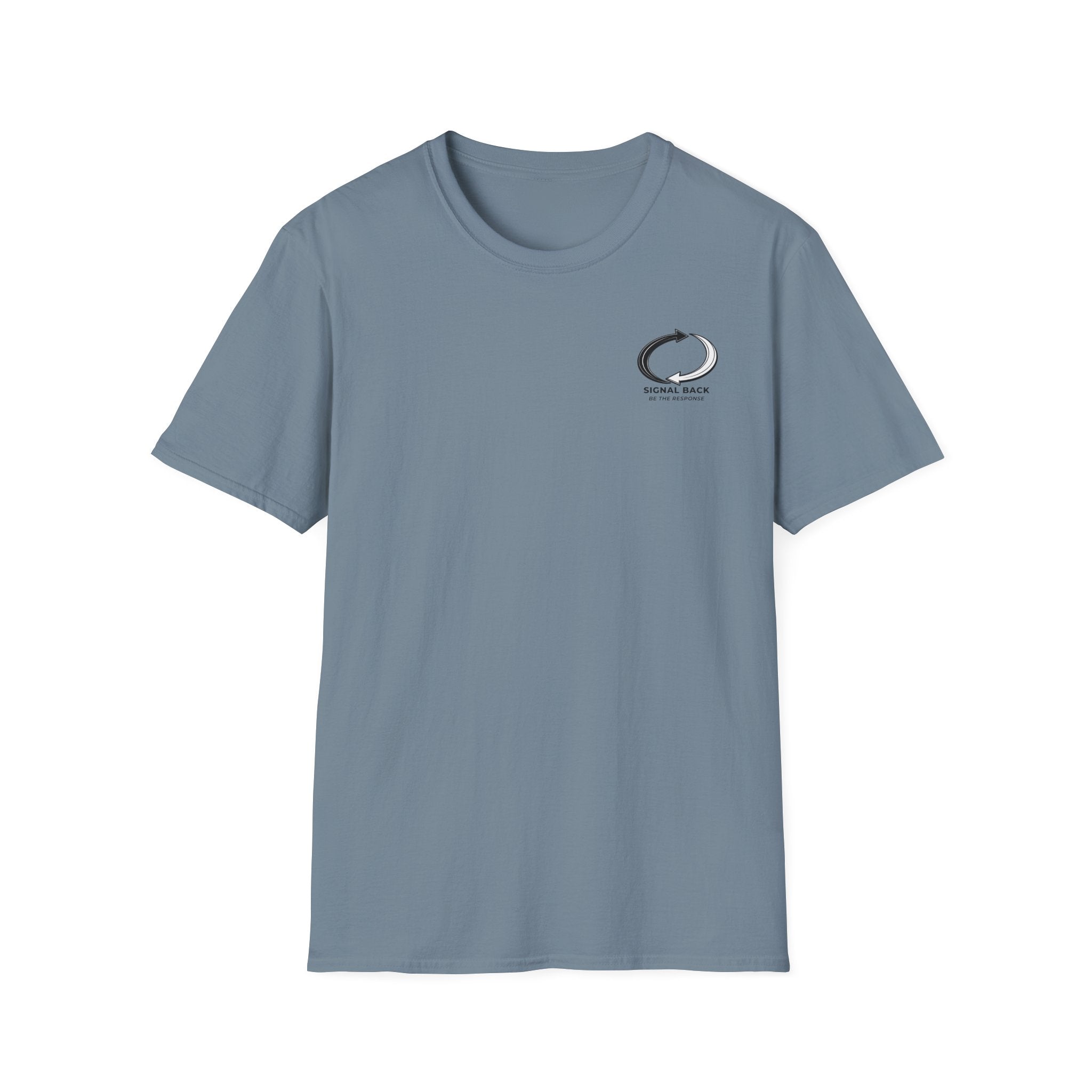 "Can't wait until you talk to me about it!" " Signal Back Tee