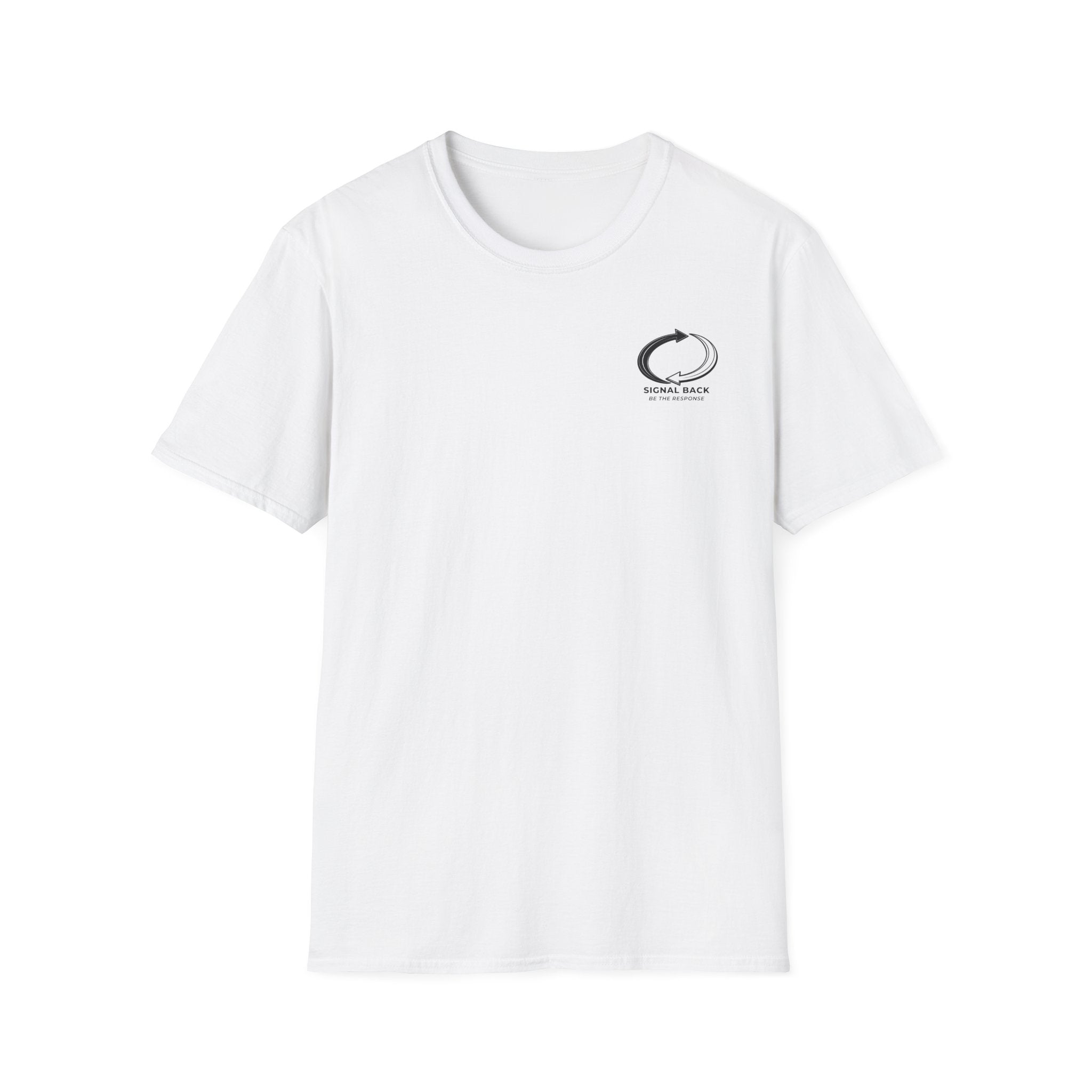 "What excites you the most?" Signal Back Tee