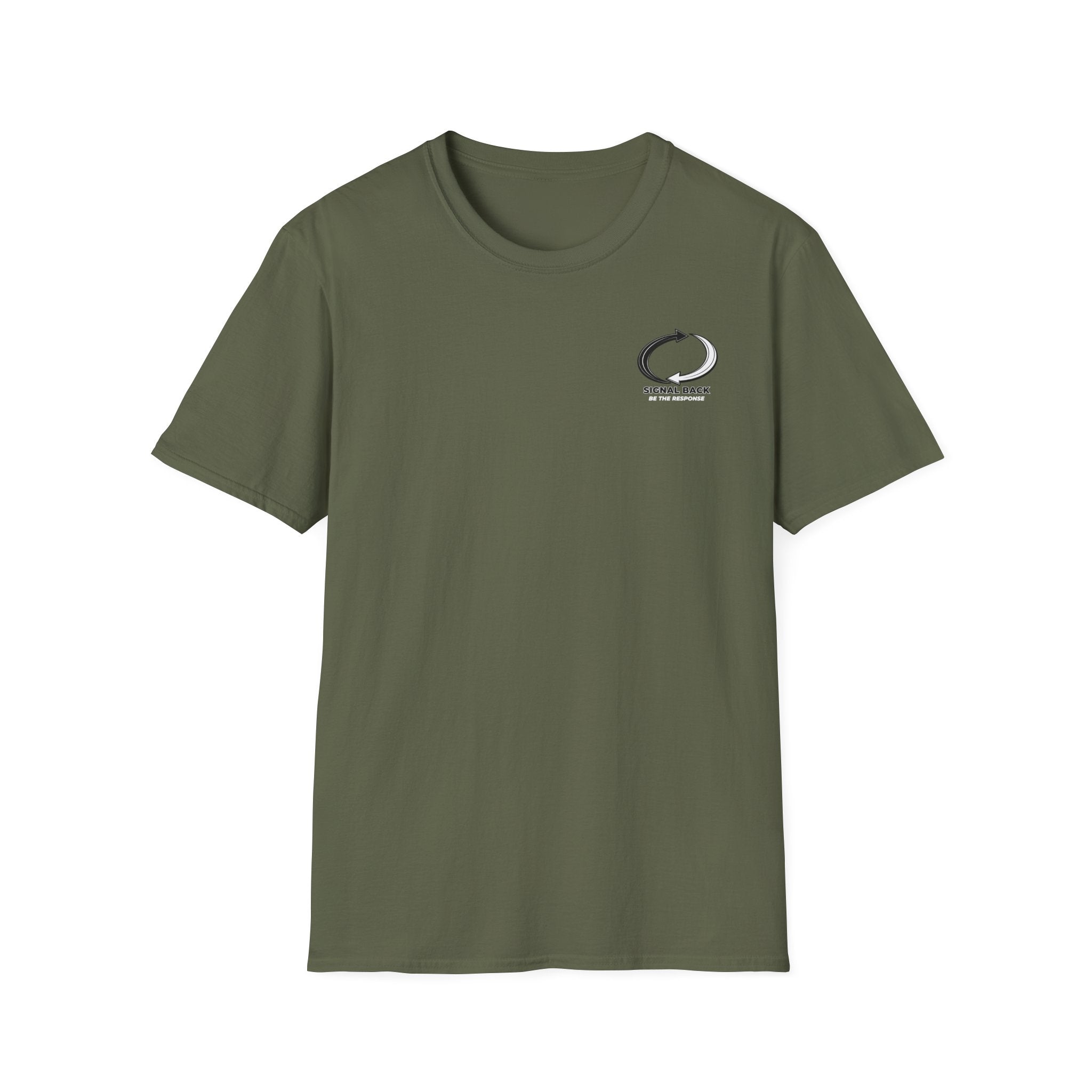 "Cash or Crypto?" Signal Back Tee