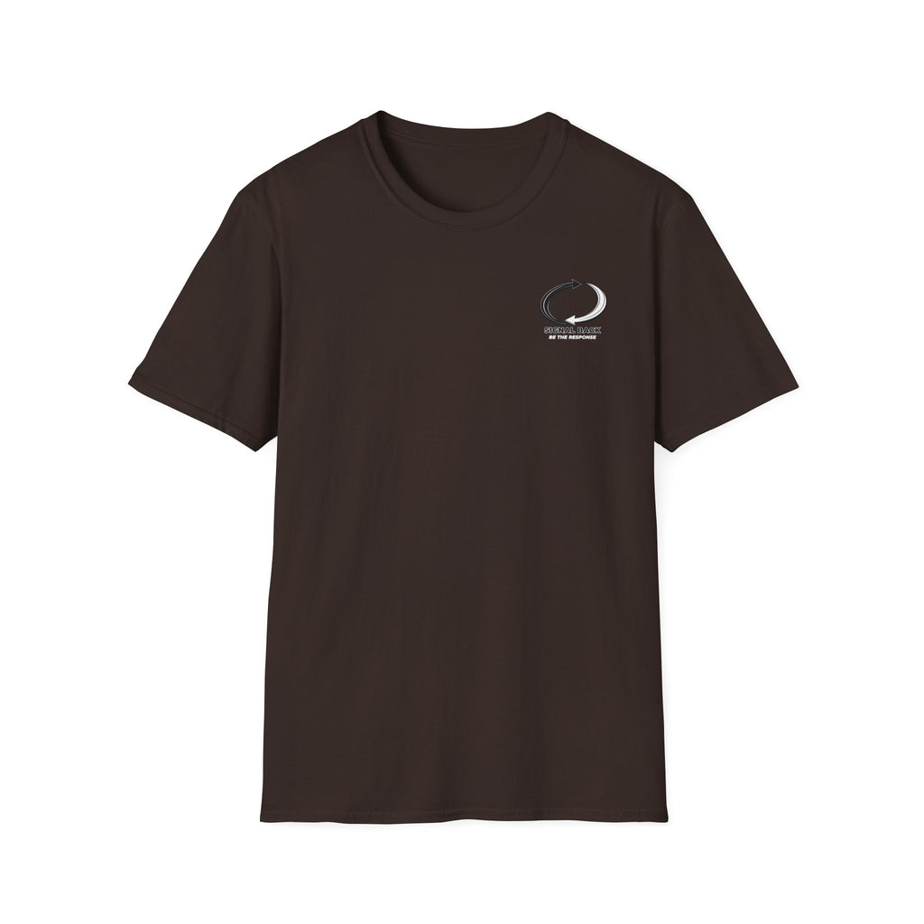 "What's your survival strategy?" Signal Back Tee