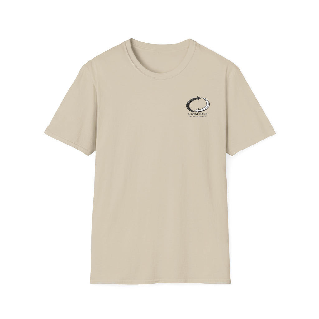"Ask me anything " Signal Back Tee