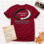 "Just wing it...say Hi!?" Signal Back Tee