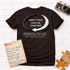 "What's your survival strategy?" Signal Back Tee
